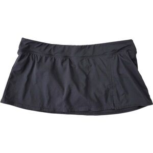 Land’s End woman’s black swimsuit bottom skirt size 14